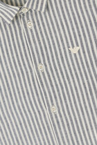 Kids Micro Eagle Striped Shirt